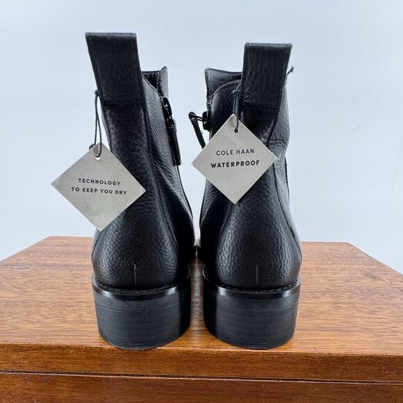 COLE HAAN Landry Bootie NEW $240 Waterproof Leather Size 8B - Picture 8 of 11